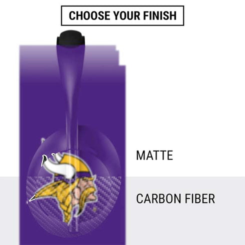 NFL Minnesota Vikings Large Logo Bose Noise Cancelling Headphones 700 Skin