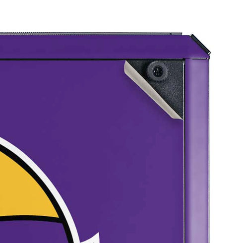 NFL Minnesota Vikings Large Logo Cooler Master MasterBox Q300L Mini Tower Skin