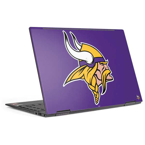 NFL Minnesota Vikings Large Logo HP Envy Skin