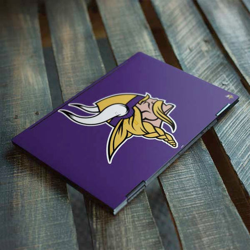 NFL Minnesota Vikings Large Logo HP Envy Skin