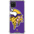NFL Minnesota Vikings Large Logo Galaxy A12 Clear Case