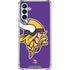 NFL Minnesota Vikings Large Logo Galaxy A13 5G Clear Case