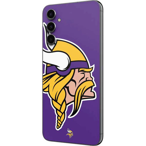 NFL Minnesota Vikings Large Logo Galaxy A14 5G Skin