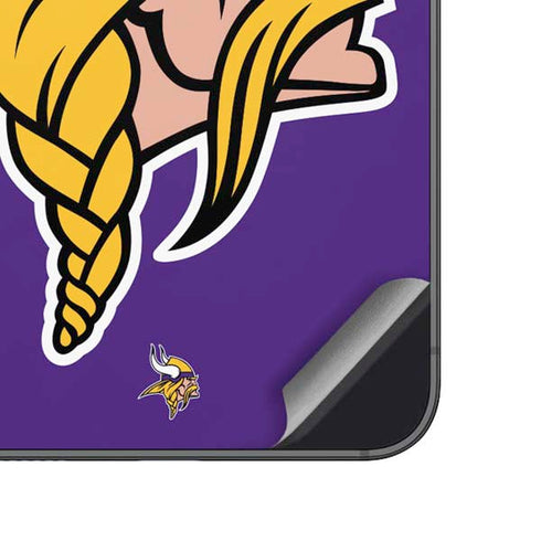 NFL Minnesota Vikings Large Logo Galaxy A14 5G Skin