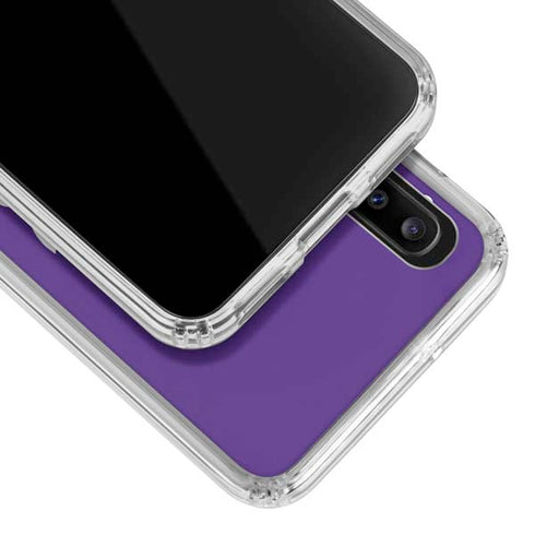 NFL Minnesota Vikings Large Logo Galaxy A30 Clear Case