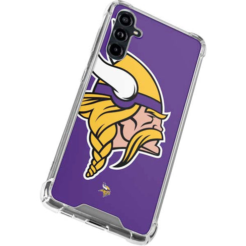 NFL Minnesota Vikings Large Logo Galaxy A54 5G Clear Case