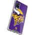 NFL Minnesota Vikings Large Logo Galaxy A71 5G Clear Case