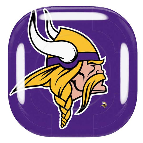 NFL Minnesota Vikings Large Logo Galaxy Buds Pro Skin