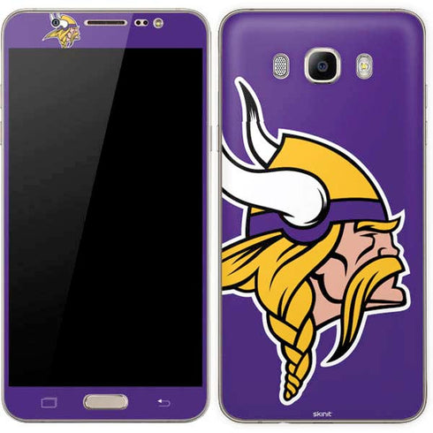 NFL Minnesota Vikings Large Logo Galaxy J7 Skin