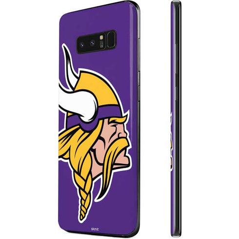 NFL Minnesota Vikings Large Logo Galaxy Note 8 Skin