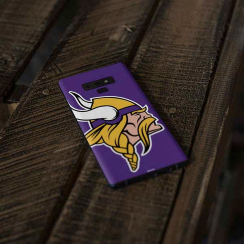 NFL Minnesota Vikings Large Logo Galaxy Note 9 Skin