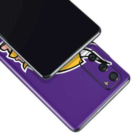 NFL Minnesota Vikings Large Logo Galaxy S20 Fan Edition Skin