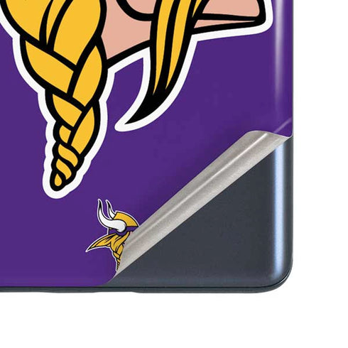 NFL Minnesota Vikings Large Logo Galaxy S20 Fan Edition Skin