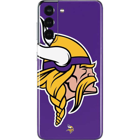 NFL Minnesota Vikings Large Logo Galaxy S21 5G Skin