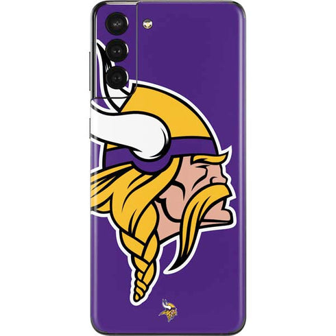 NFL Minnesota Vikings Large Logo Galaxy S21 Plus 5G Skin