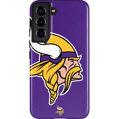 NFL Minnesota Vikings Large Logo Galaxy S22 Pro Case