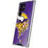 NFL Minnesota Vikings Large Logo Galaxy S22 Ultra Clear Case