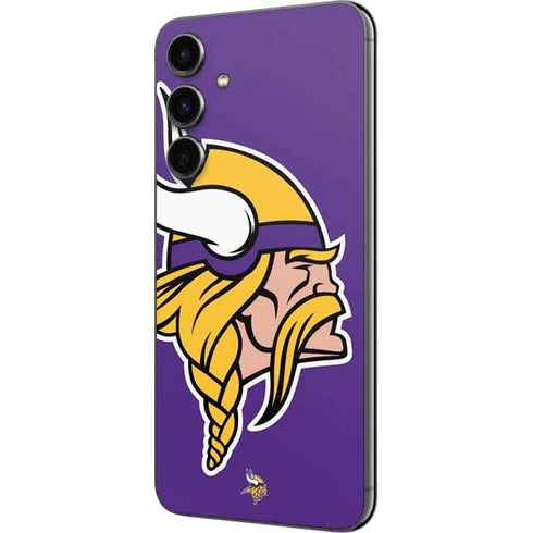 NFL Minnesota Vikings Large Logo Galaxy S23 FE Skin