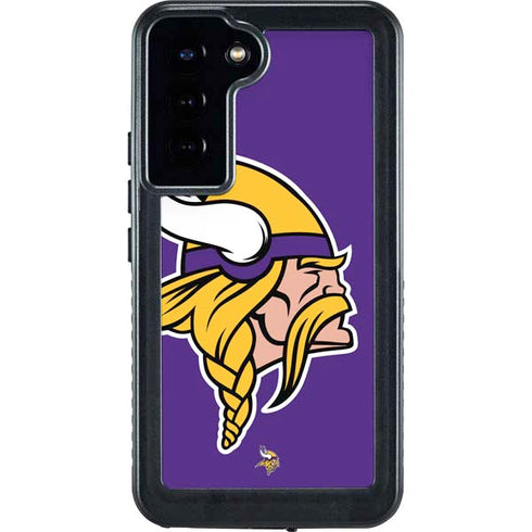 NFL Minnesota Vikings Large Logo Galaxy S23 Plus Waterproof Case