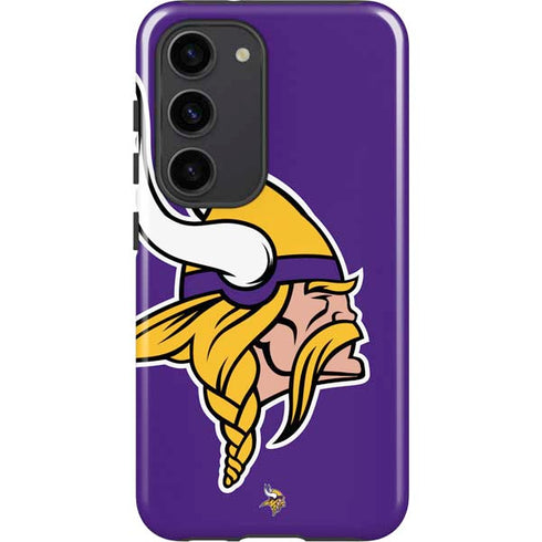 NFL Minnesota Vikings Large Logo Galaxy S23 Pro Case