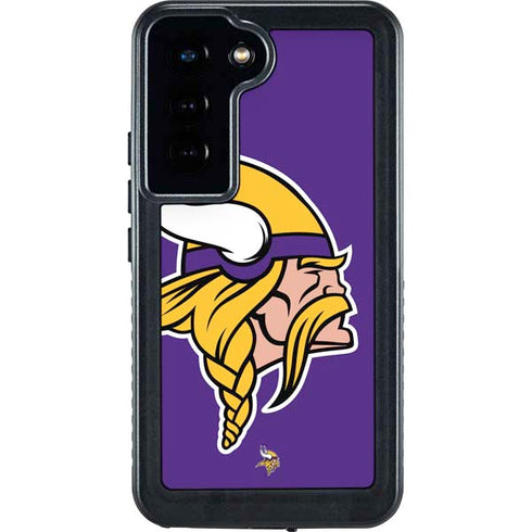 NFL Minnesota Vikings Large Logo Galaxy S23 Waterproof Case