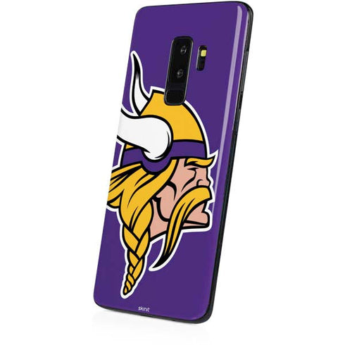 NFL Minnesota Vikings Large Logo Galaxy S9 Plus Skin