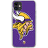NFL Minnesota Vikings Large Logo iPhone 11 Clear Case