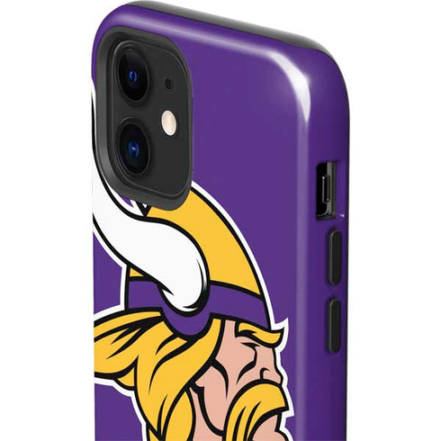 NFL Minnesota Vikings Large Logo iPhone 12 Impact Case