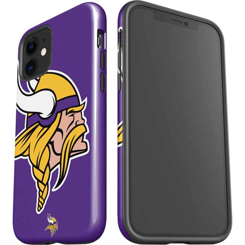 NFL Minnesota Vikings Large Logo iPhone 12 Impact Case