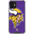 NFL Minnesota Vikings Large Logo iPhone 12 Mini Clear Case