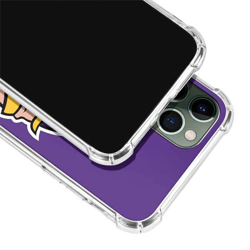 NFL Minnesota Vikings Large Logo iPhone 12 Pro Clear Case