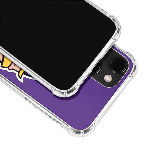 NFL Minnesota Vikings Large Logo iPhone 13 Clear Case