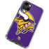 NFL Minnesota Vikings Large Logo iPhone 13 Mini Clear Case