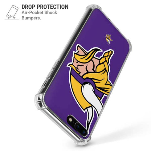 NFL Minnesota Vikings Large Logo iPhone 7/8 Plus Clear Case
