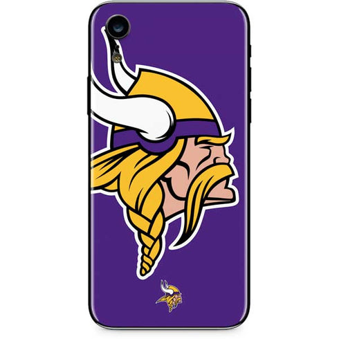 NFL Minnesota Vikings Large Logo iPhone XR Skin