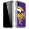 NFL Minnesota Vikings Large Logo iPhone XS Max Clear Case