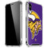 NFL Minnesota Vikings Large Logo iPhone XS Max Clear Case