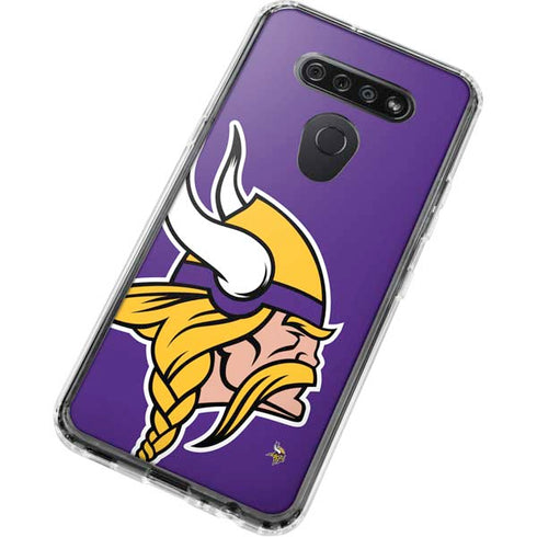 NFL Minnesota Vikings Large Logo LG K51/Q51 Clear Case