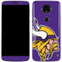 NFL Minnesota Vikings Large Logo Moto E5 Plus Skin