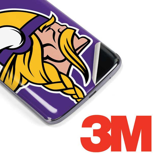 NFL Minnesota Vikings Large Logo Moto E5 Plus Skin