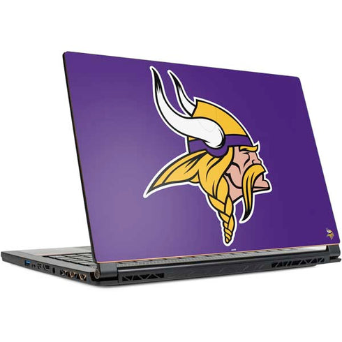 NFL Minnesota Vikings Large Logo MSI GS65 Stealth Laptop Skin