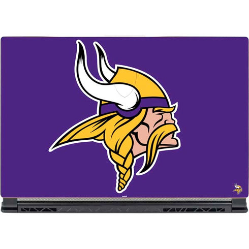 NFL Minnesota Vikings Large Logo MSI GS65 Stealth Laptop Skin