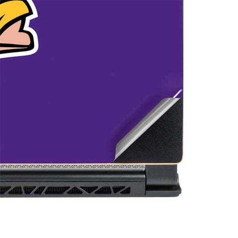 NFL Minnesota Vikings Large Logo MSI GS65 Stealth Laptop Skin
