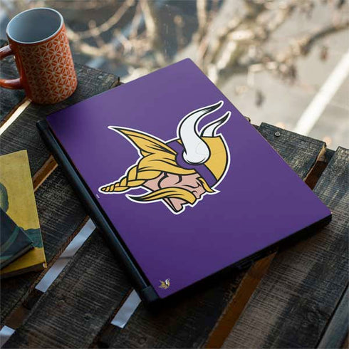 NFL Minnesota Vikings Large Logo MSI GS65 Stealth Laptop Skin