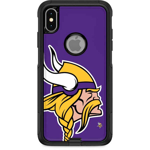 NFL Minnesota Vikings Large Logo Otterbox Commuter iPhone Skin