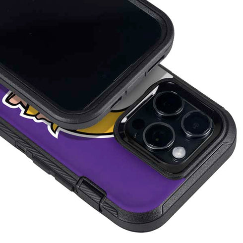 NFL Minnesota Vikings Large Logo Otterbox Defender iPhone Skin