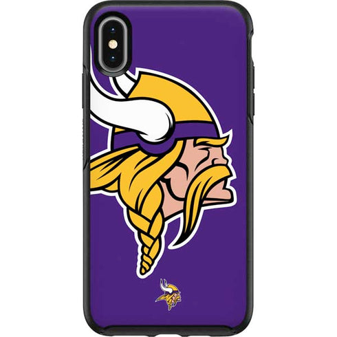 NFL Minnesota Vikings Large Logo Otterbox Symmetry iPhone Skin