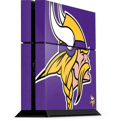 NFL Minnesota Vikings Large Logo PS4 Console Skin