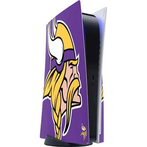 NFL Minnesota Vikings Large Logo PS5 Console Skin