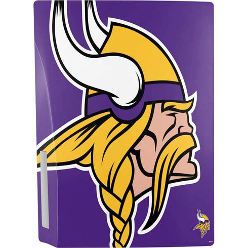 NFL Minnesota Vikings Large Logo PS5 Console Skin